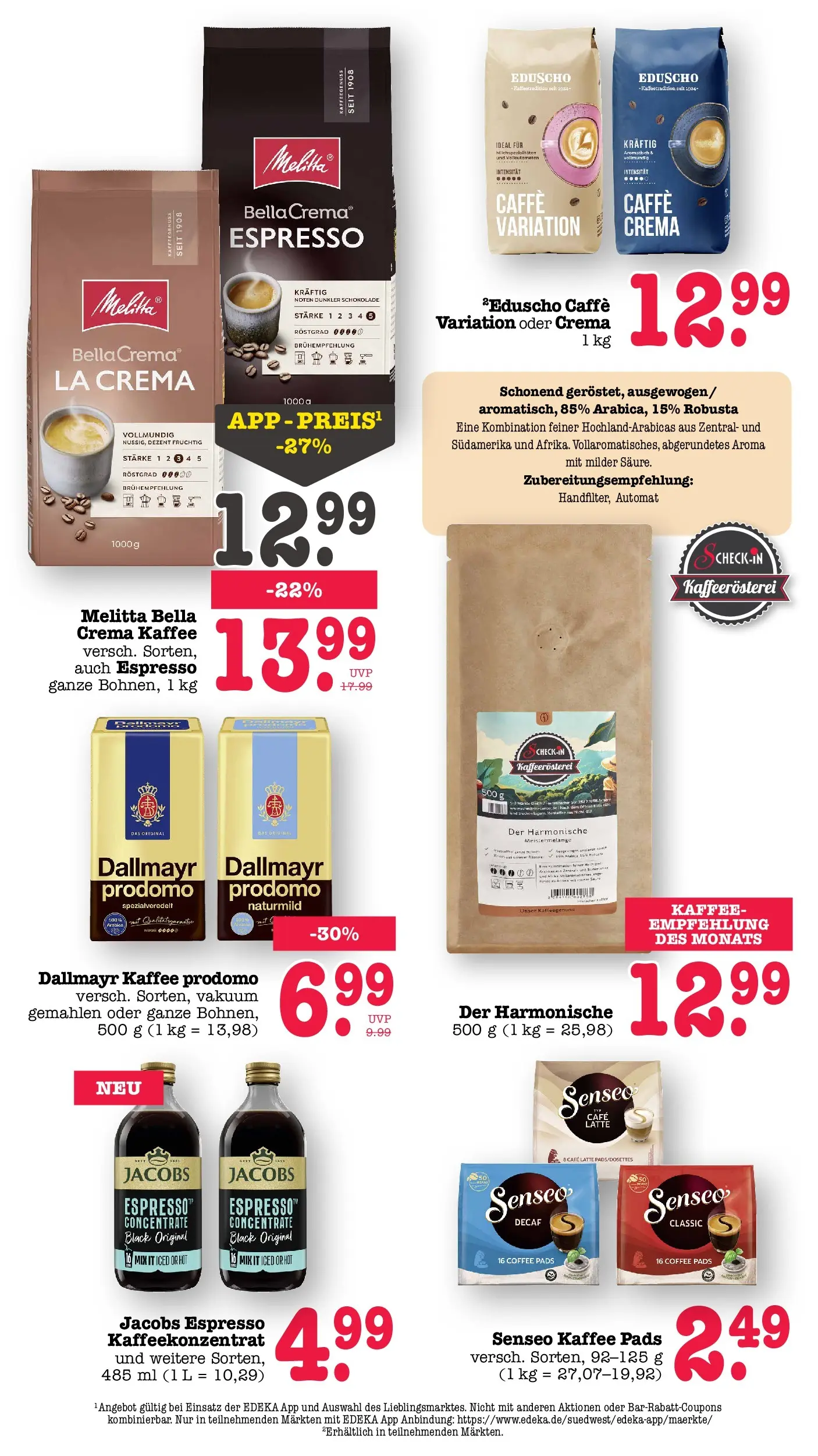 Edeka Prospekt Offenbach (ab 27.07.2026) ยป Angebote Online | Seite: 37 | Produkte: Melitta, Schokolade, Dallmayr, Dallmayr prodomo Edeka Prospekt Offenbach (ab 27.07.2026) ยป Angebote Online | Seite: 37 | Produkte: Melitta, Schokolade, Dallmayr, Dallmayr prodomo