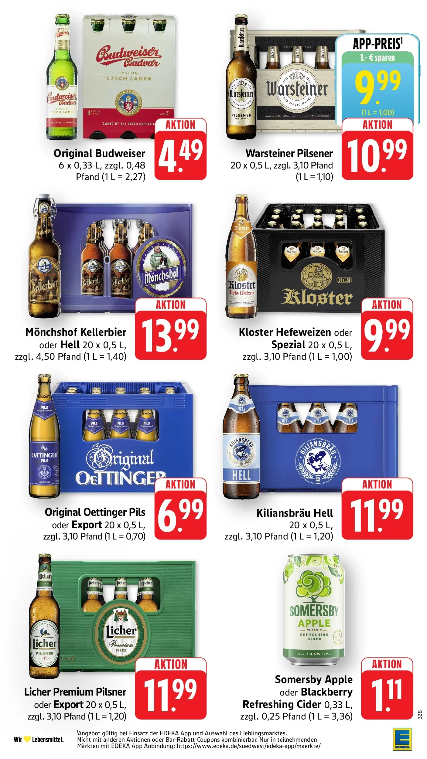 Edeka Prospekt Eppstein (ab 27.07.2026) » Angebote Online | Seite: 31 | Produkte: Pils, Oettinger, Apple, Warsteiner