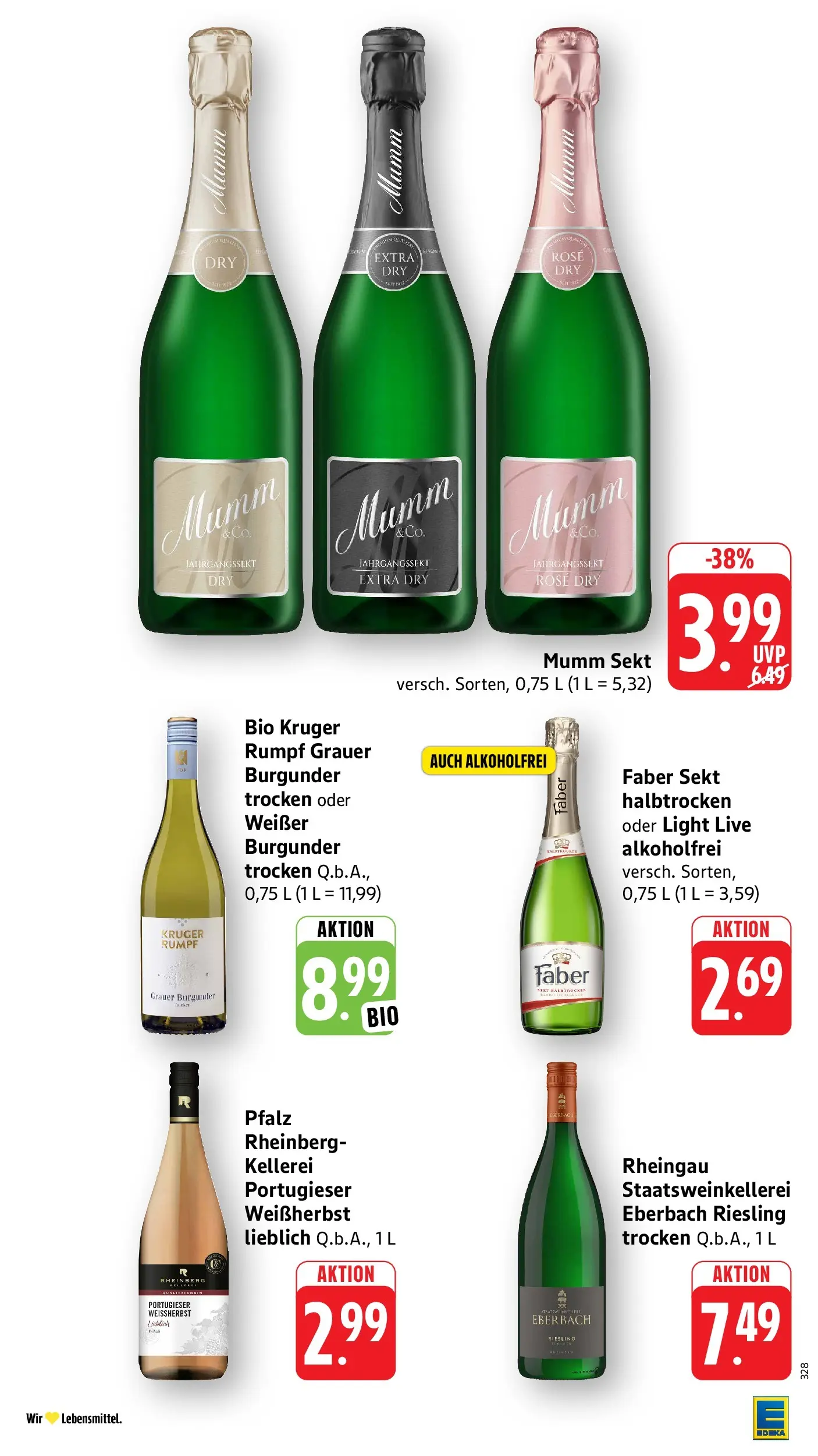 Edeka Prospekt Eppstein (ab 27.07.2026) » Angebote Online | Seite: 32 | Produkte: Mumm sekt, Sekt, Wein