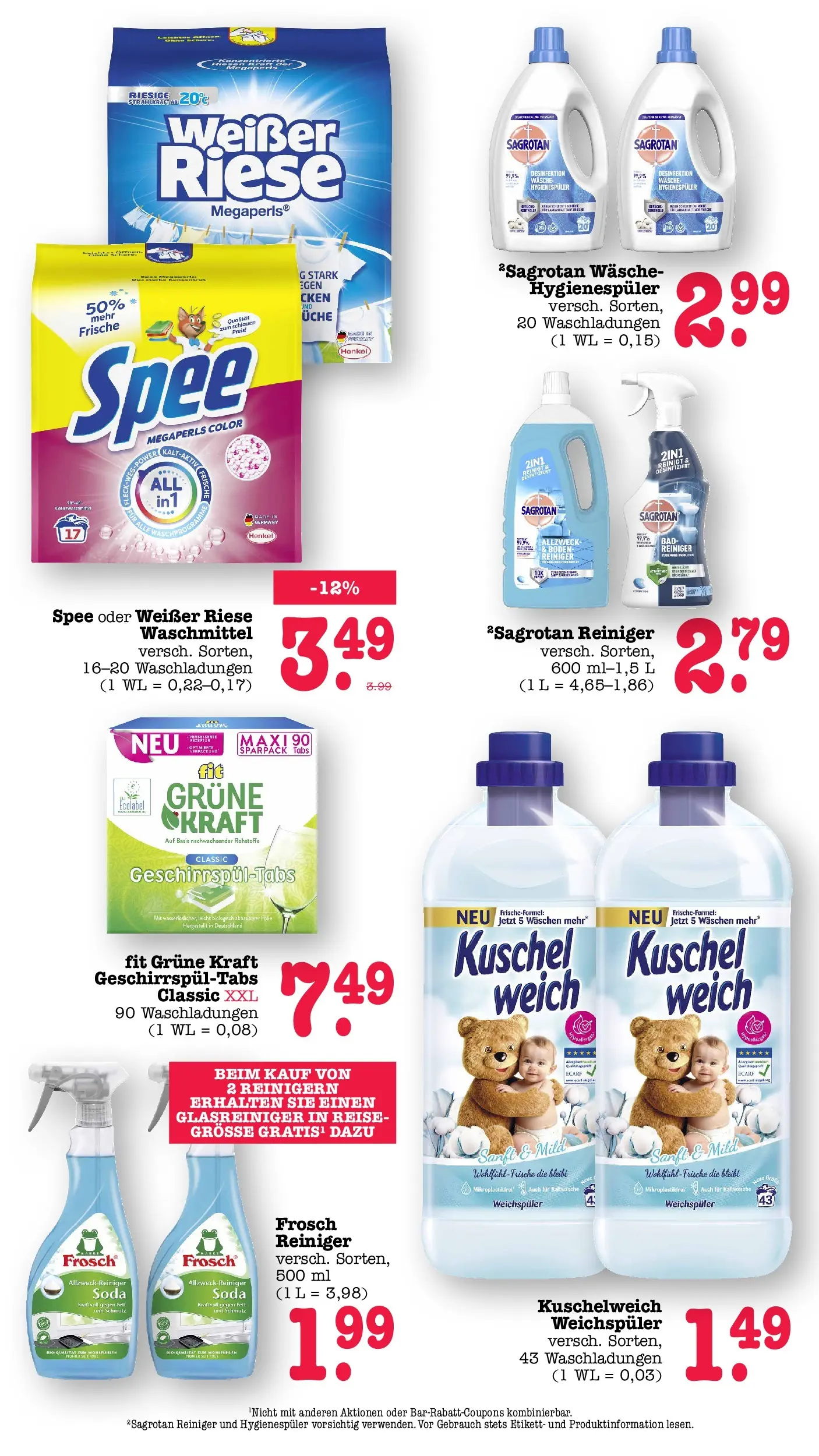 Edeka Prospekt Offenbach (ab 27.07.2026) ยป Angebote Online | Seite: 52 | Produkte: Kuschelweich, Spee, Weichspรผler, Waschmittel Edeka Prospekt Offenbach (ab 27.07.2026) ยป Angebote Online | Seite: 52 | Produkte: Kuschelweich, Spee, Weichspรผler, Waschmittel