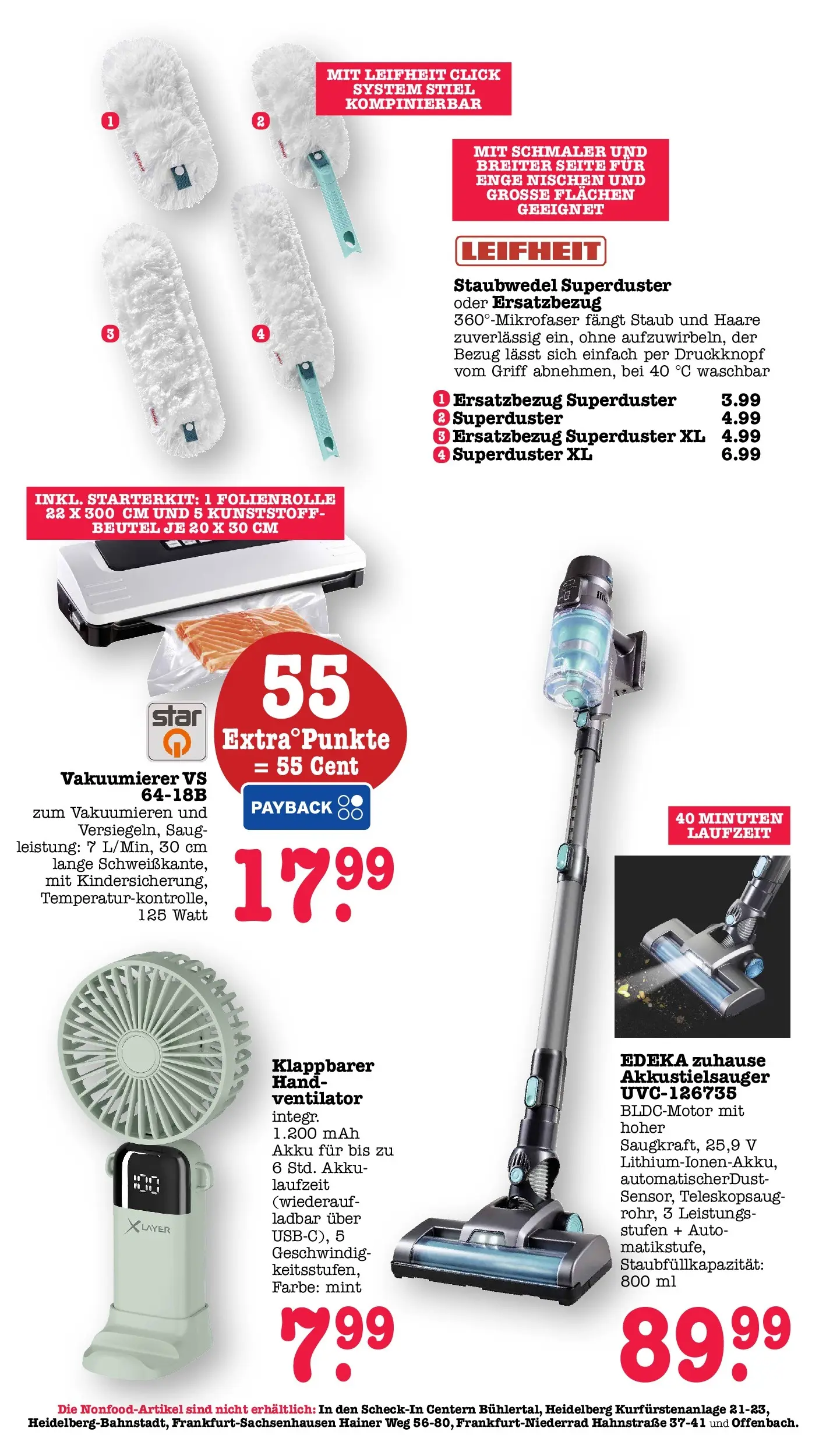 Edeka Prospekt Offenbach (ab 27.07.2026) ยป Angebote Online | Seite: 57 | Produkte: Ventilator, Vakuumierer Edeka Prospekt Offenbach (ab 27.07.2026) ยป Angebote Online | Seite: 57 | Produkte: Ventilator, Vakuumierer