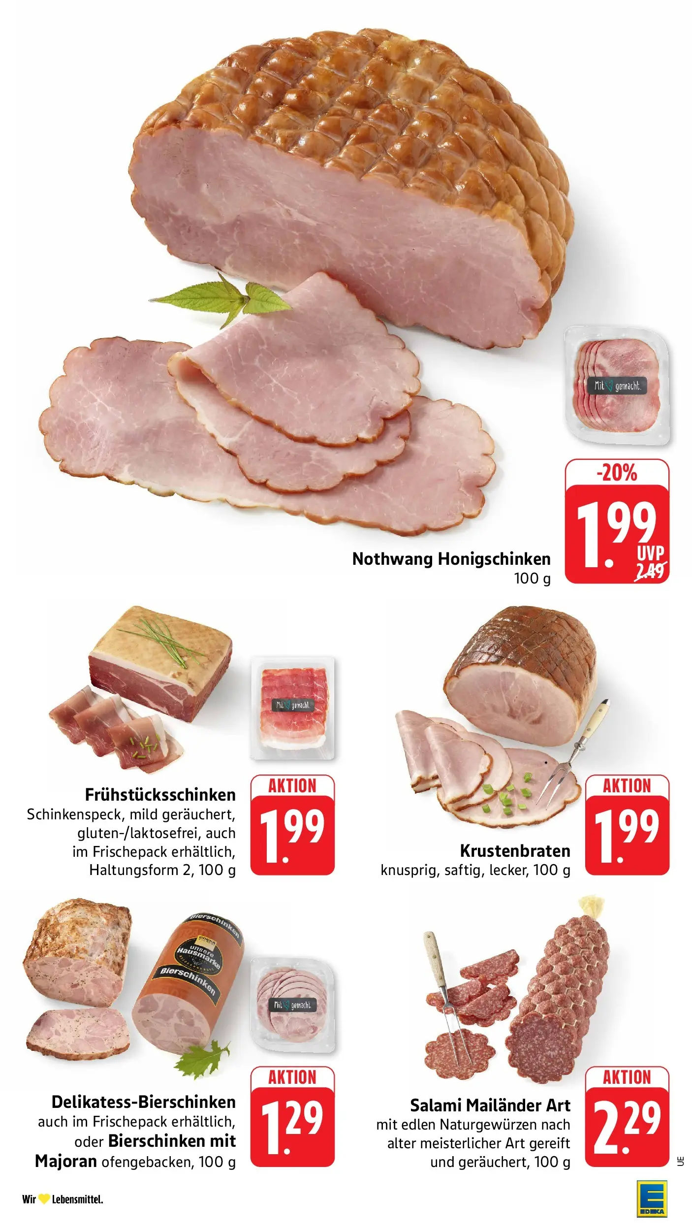 Edeka Prospekt Heilbronn (ab 27.07.2026) » Angebote Online | Seite: 6 | Produkte: Krustenbraten, Salami