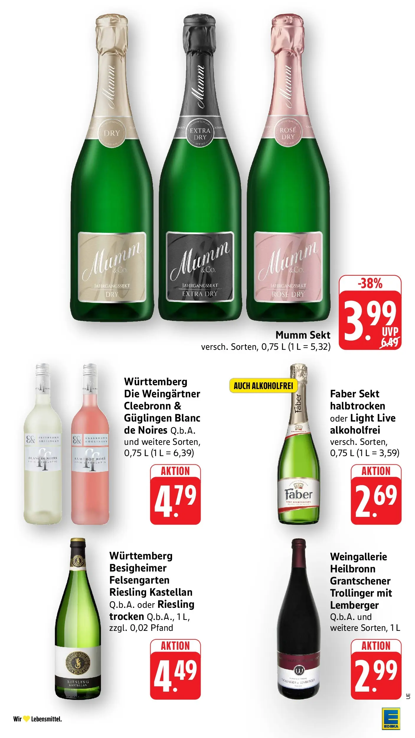 Edeka Prospekt Heilbronn (ab 27.07.2026) » Angebote Online | Seite: 32 | Produkte: Mumm sekt, Sekt