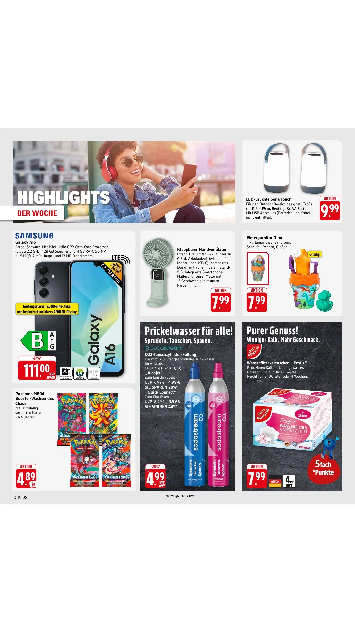 Edeka Prospekt Reutlingen (ab 27.07.2026) ยป Angebote Online | Seite: 55 | Produkte: Kabel, Batterien, Samsung, Sodastream Edeka Prospekt Reutlingen (ab 27.07.2026) ยป Angebote Online | Seite: 55 | Produkte: Kabel, Batterien, Samsung, Sodastream