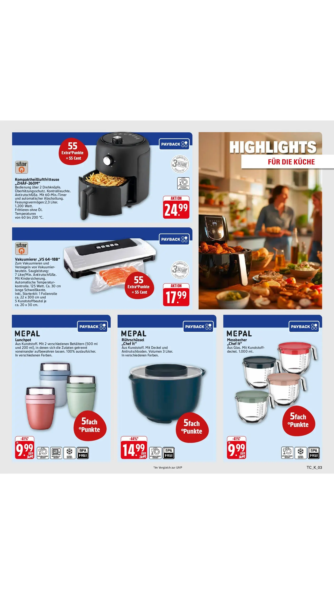 Edeka Prospekt Reutlingen (ab 27.07.2026) ยป Angebote Online | Seite: 56 | Produkte: Vakuumierer, Kรผche Edeka Prospekt Reutlingen (ab 27.07.2026) ยป Angebote Online | Seite: 56 | Produkte: Vakuumierer, Kรผche