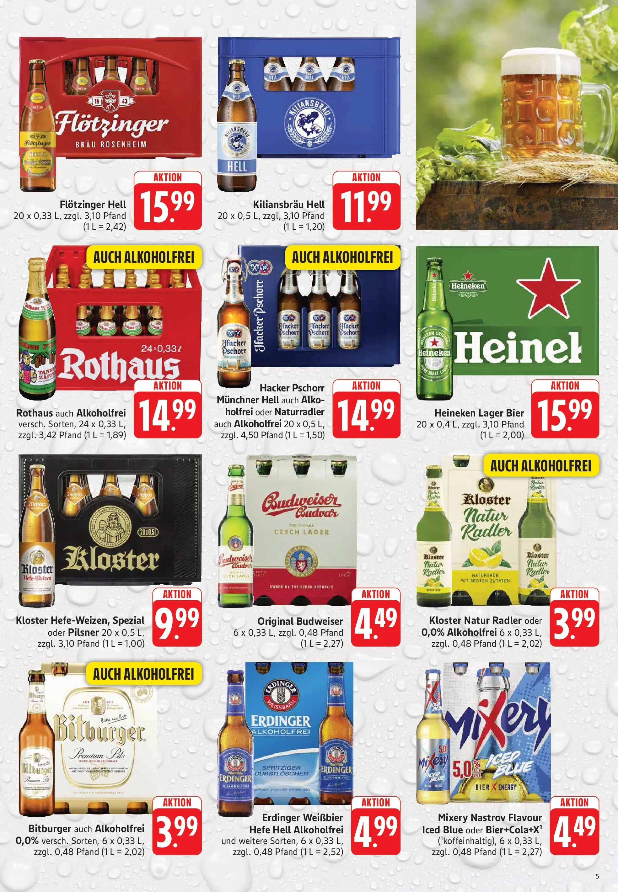 Trinkgut Prospekt Frankfurt A.M. (ab 27.07.2026) » Angebote online | Seite: 5 | Produkte: Bitburger, Energy, Bier, Mixery