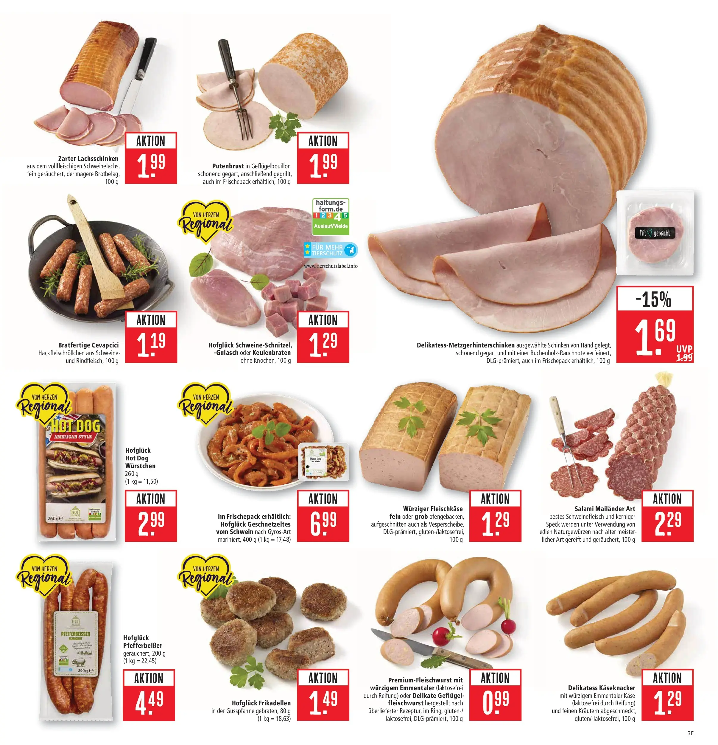 Marktkauf Prospekt Schorndorf (ab 27.07.2026) » Angebote online | Seite: 3 | Produkte: Käse, Salami, Schinken, Schweinefleisch