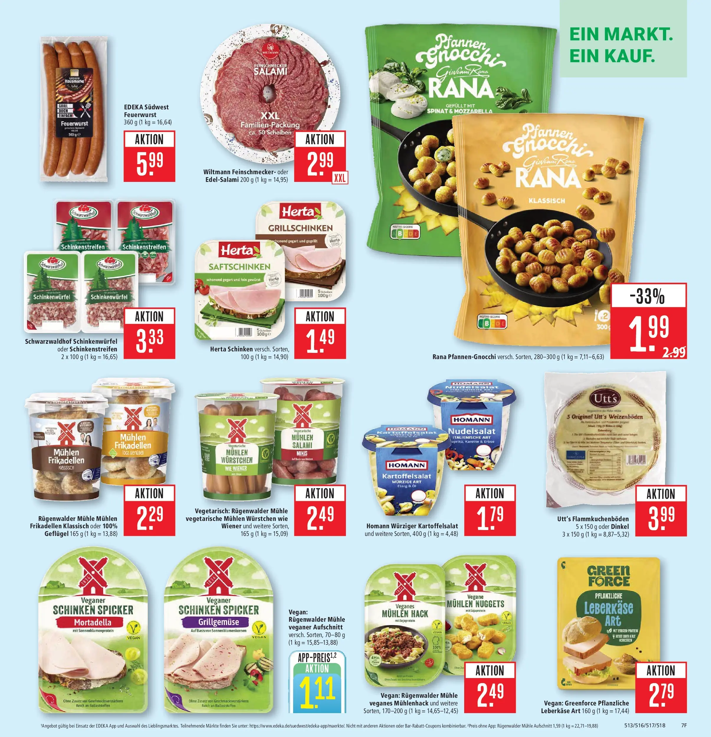 Marktkauf Prospekt Schorndorf (ab 27.07.2026) » Angebote online | Seite: 9 | Produkte: Mühle, Mozzarella, Schinken, Leberkase