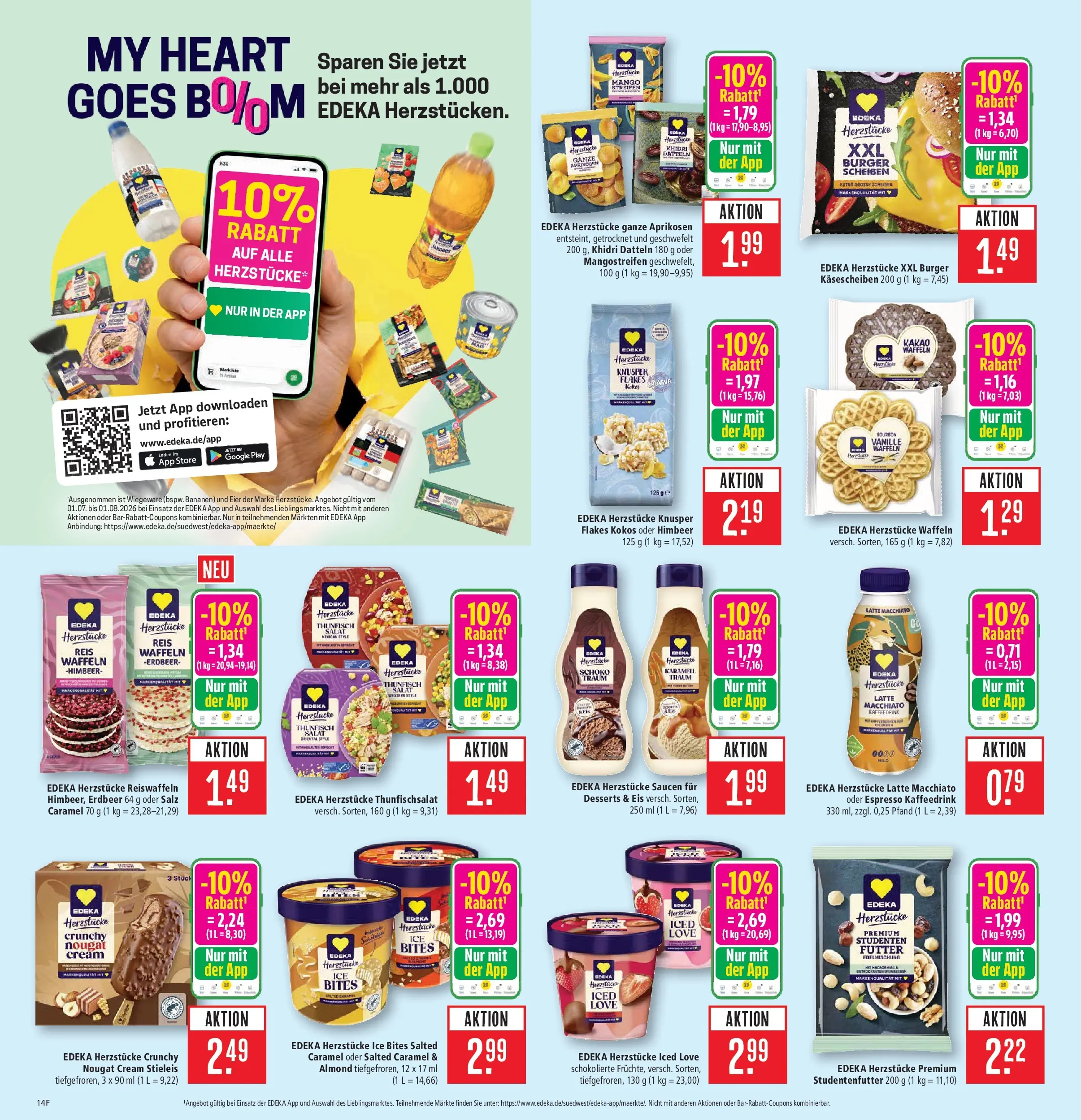 Marktkauf Prospekt Schorndorf (ab 27.07.2026) » Angebote online | Seite: 18 | Produkte: Waffeln, Mango, Eis, Salat