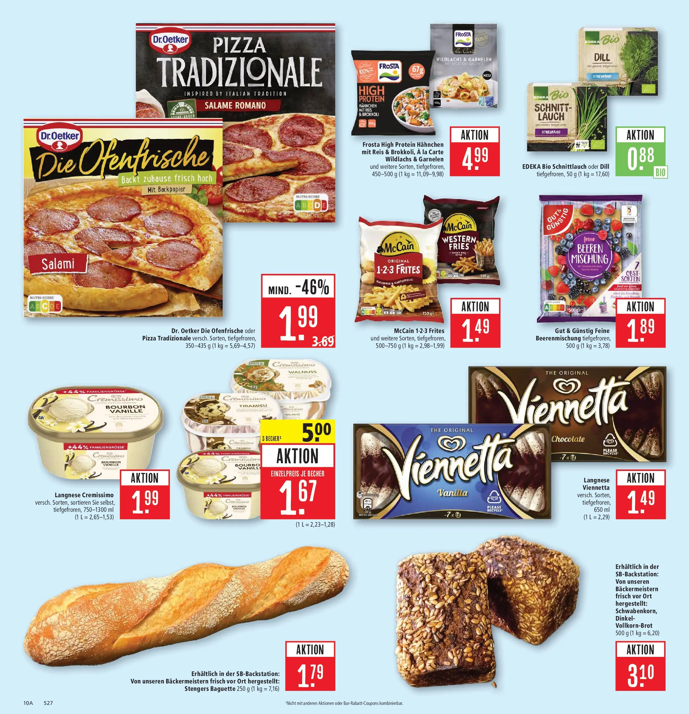 Marktkauf Prospekt Aschaffenburg (ab 27.07.2026) » Angebote online | Seite: 14 | Produkte: Hahnchen, Garnelen, Brokkoli, Dill