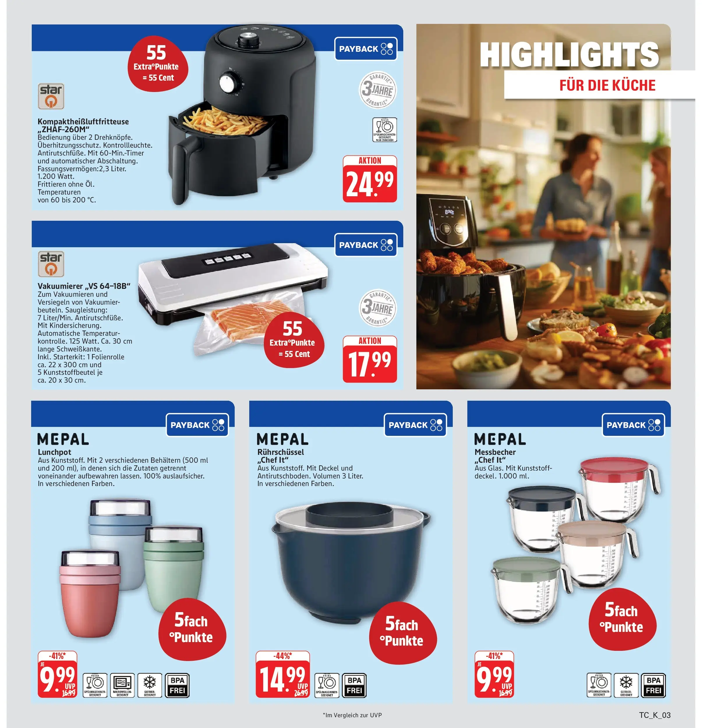 Marktkauf Prospekt Friedrichshafen (ab 27.07.2026) » Angebote online | Seite: 35 | Produkte: Vakuumierer, Küche