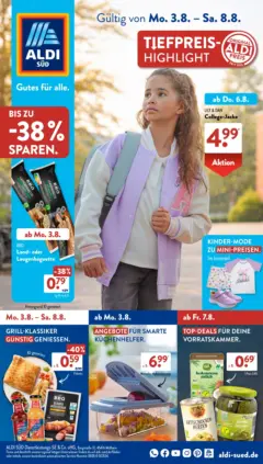 Aldi Süd Wochenangebote ab 03.08.2026 gültig Aldi Süd Wochenangebote ab 03.08.2026 gültig