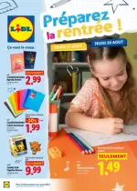 Lidl Pr&eacute;parez la rentr&eacute;e - au 26.08.2026