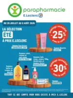 E.Leclerc Parapharmacie Prospectus Et&eacute; - au 08.08.2026