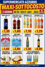 Supermercato Azzurro Maxi-Sottocosto - al 01.08.2026