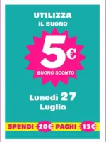 Euro Shop 5 euro buono sconto - al 27.07.2026