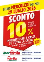 Famila Superstore SCONTO 10% - al 29.07.2026