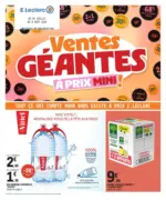 E.Leclerc VENTES GEANTES - au 08.08.2026