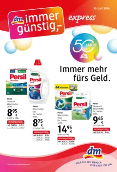 dm drogerie markt Journal Express August ab 30.07.2026 gültig dm drogerie markt Journal Express August ab 30.07.2026 gültig