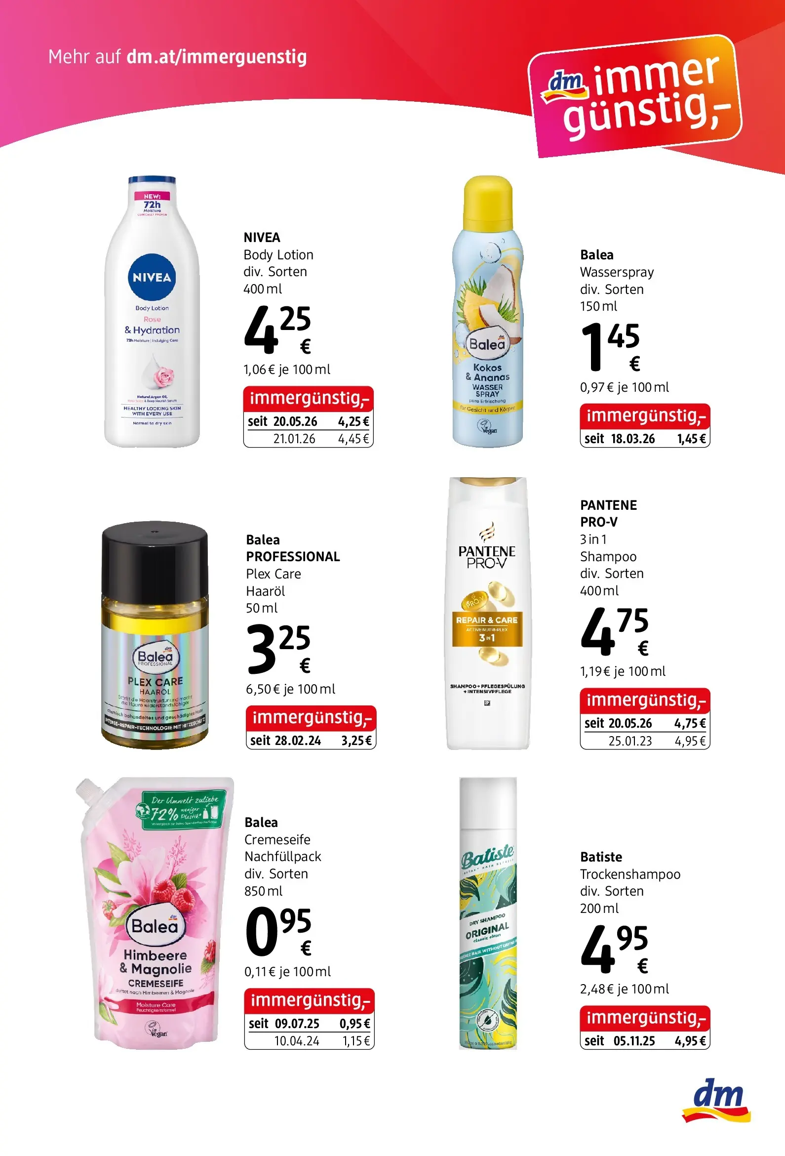 dm drogerie markt - dm: Journal Express von 30.07.2026 - Aktuelle Angebote | Seite: 3 | Produkte: Himbeere, Shampoo, Haaröl, Ananas
