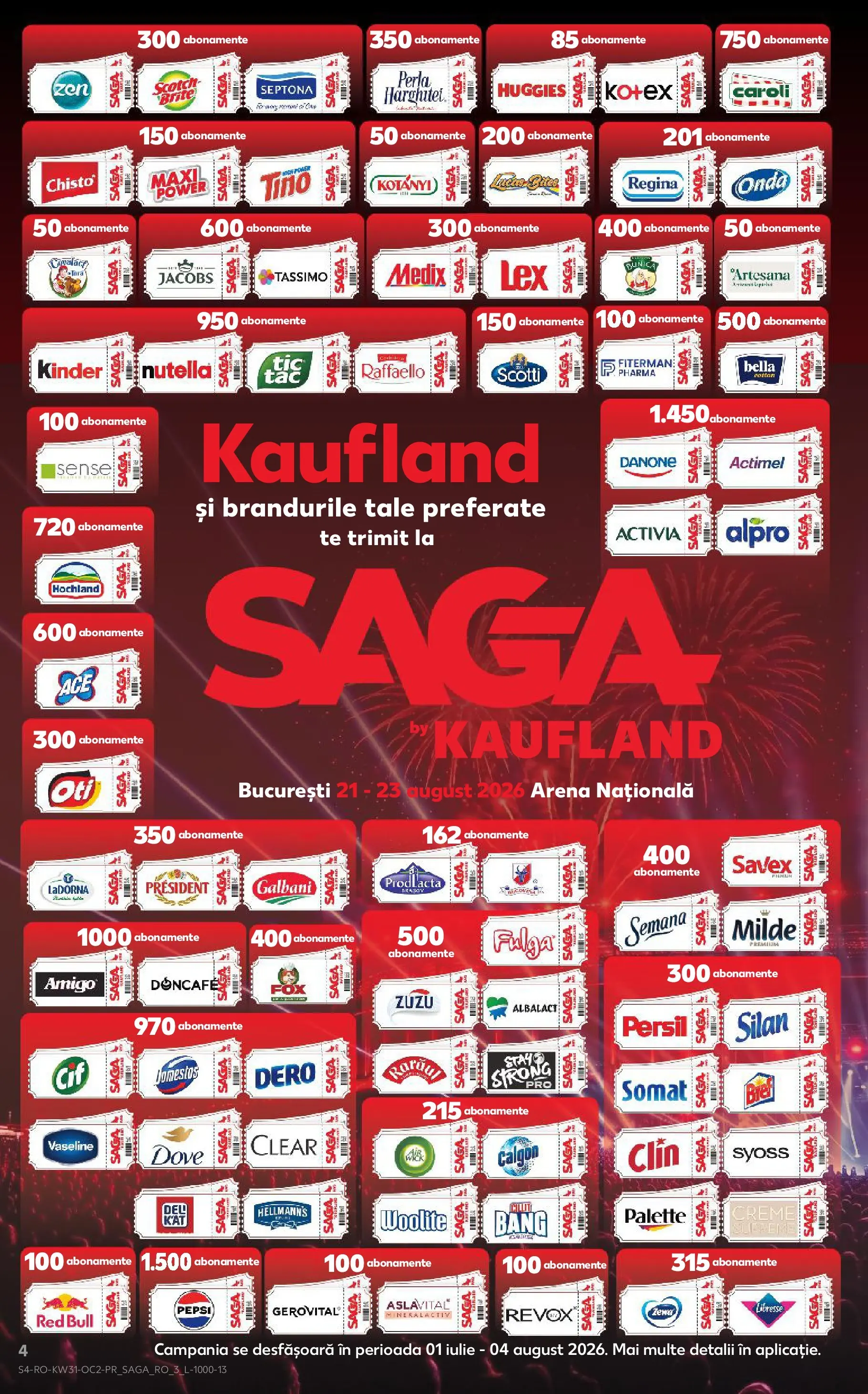 Kaufland Domnesti 29.07.2026 - Revista si Oferta | Pagină: 4 | Produse: Köpek Sabunu, Köpek çiti