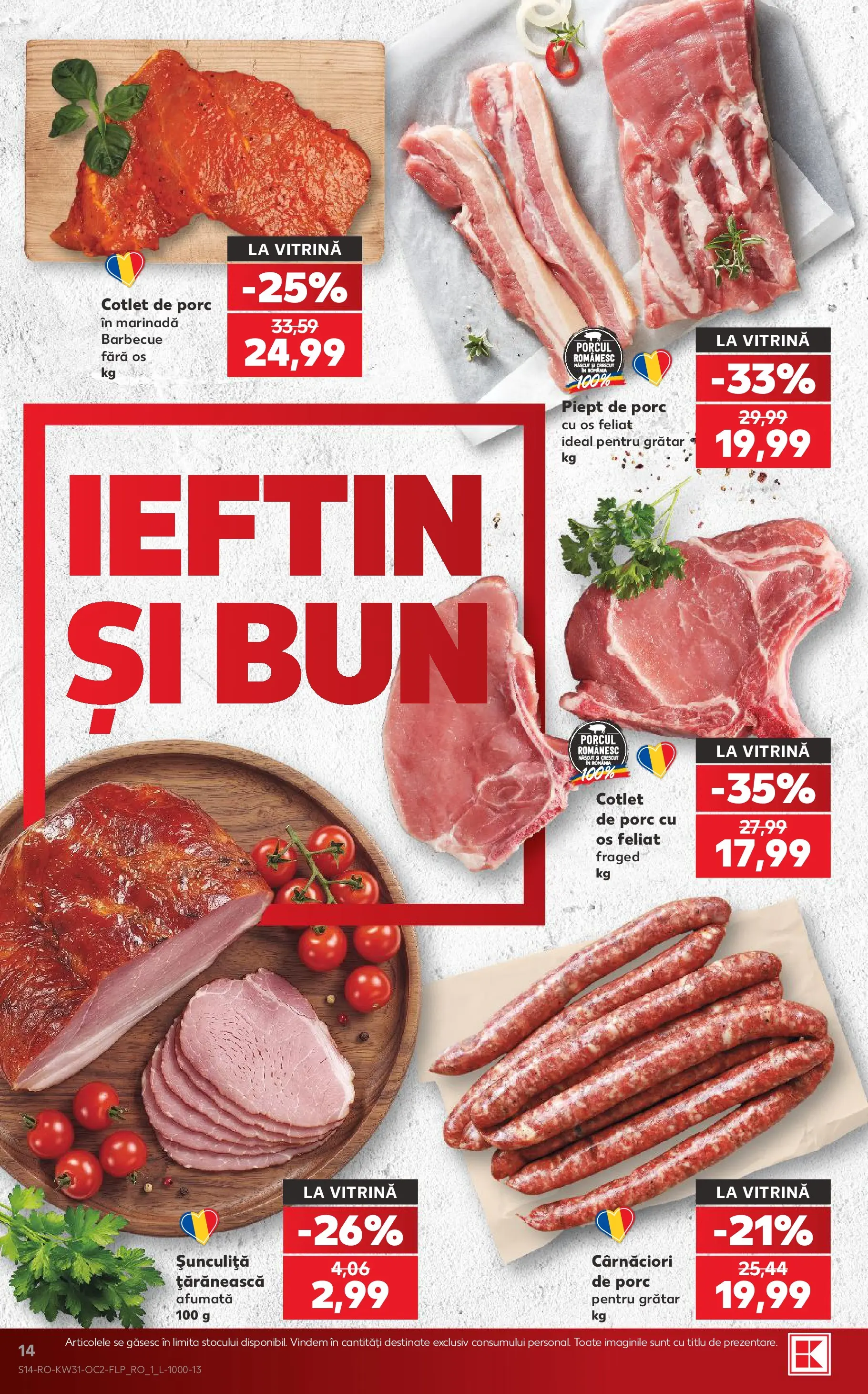 Kaufland Domnesti 29.07.2026 - Revista si Oferta | Pagină: 14 | Produse: Lait de coco, Grătar, Vitrină, Marinadă