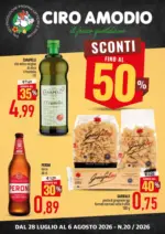 Ciro Amodio Sconti fino al 50% - al 06.08.2026