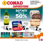Conad Adriatico Soc.Coop. Sconti fino al 50% - al 11.08.2026