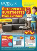 M&ouml;belix &Ouml;sterreichs g&uuml;nstigstes M&ouml;belhaus - bis 17.08.2026