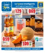 Eurospin SPECIALE GRIGLIATA E GELATI - al 09.08.2026