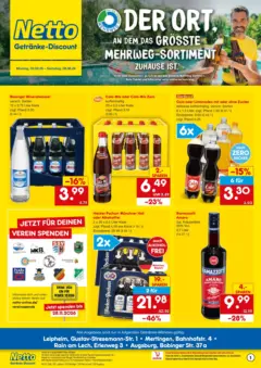 Netto Marken-Discount Prospekt Leipheim ab 03.08.2026 gültig Netto Marken-Discount Prospekt Leipheim ab 03.08.2026 gültig