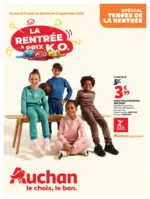 Auchan Hypermarch&eacute; La Rentr&eacute;e &agrave; Prix K.O - au 17.08.2026