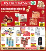 Interspar: INTERSPAR sz&oacute;r&oacute;lap - 2026.07.30 napt&oacute;l