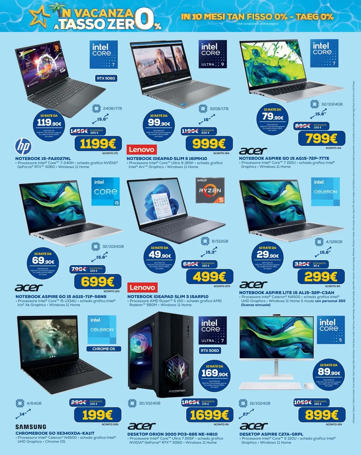 Nuovo Euronics - In vacanza a tasso zero dal 30/07/2026 > offerte anteprima 🛍️ | Pagina: 6