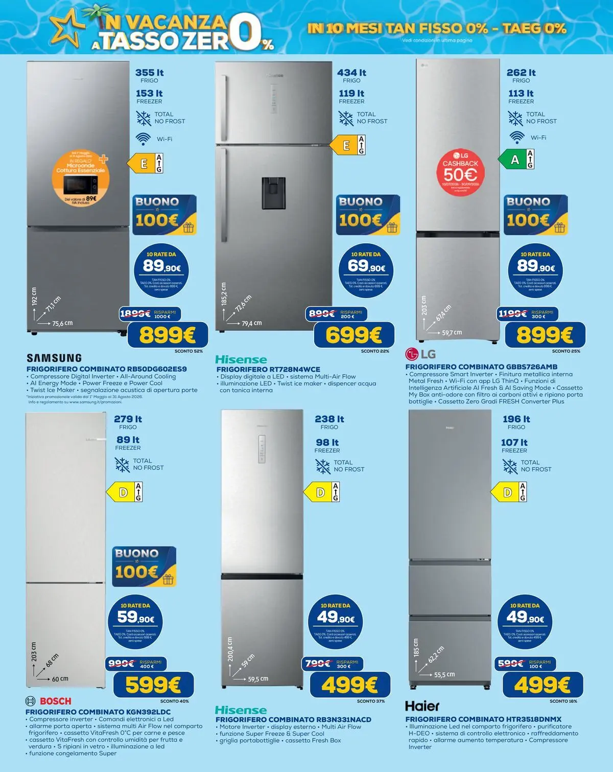 Nuovo Euronics - In vacanza a tasso zero dal 30/07/2026 > offerte anteprima 🛍️ | Pagina: 12