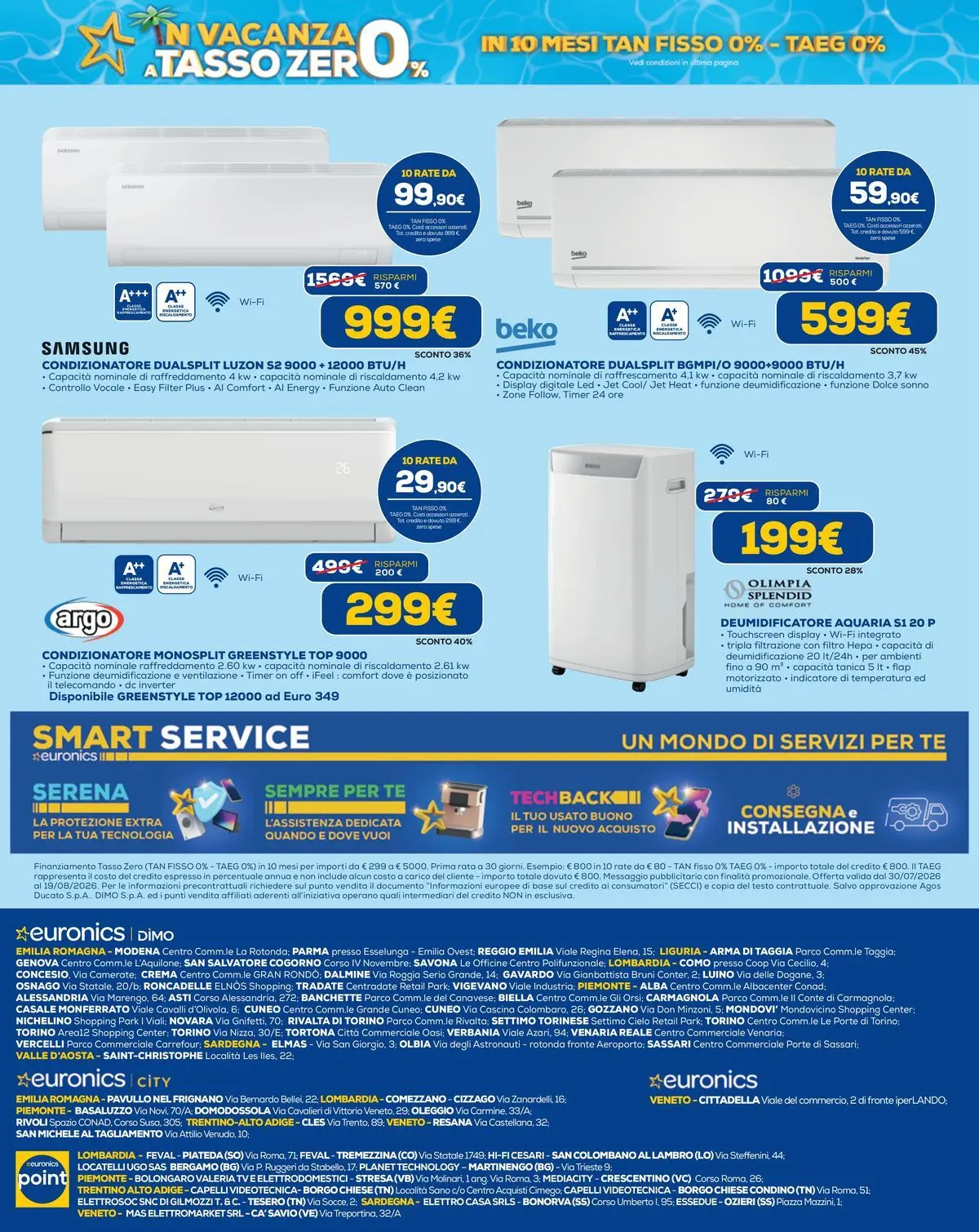 Nuovo Euronics - In vacanza a tasso zero dal 30/07/2026 > offerte anteprima 🛍️ | Pagina: 16