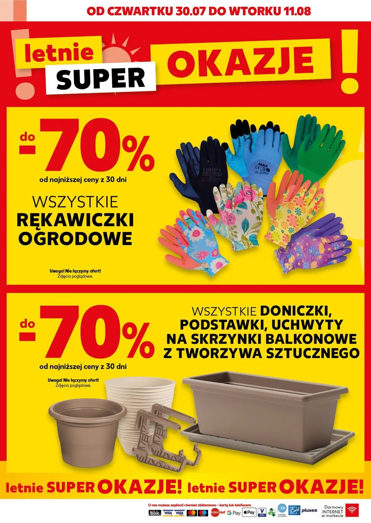 Kaufland gazetka - Złap Okazje od 30.07.2026 - od jutra PDF | Strona: 2 | Produkty: Karta, Rękawiczki