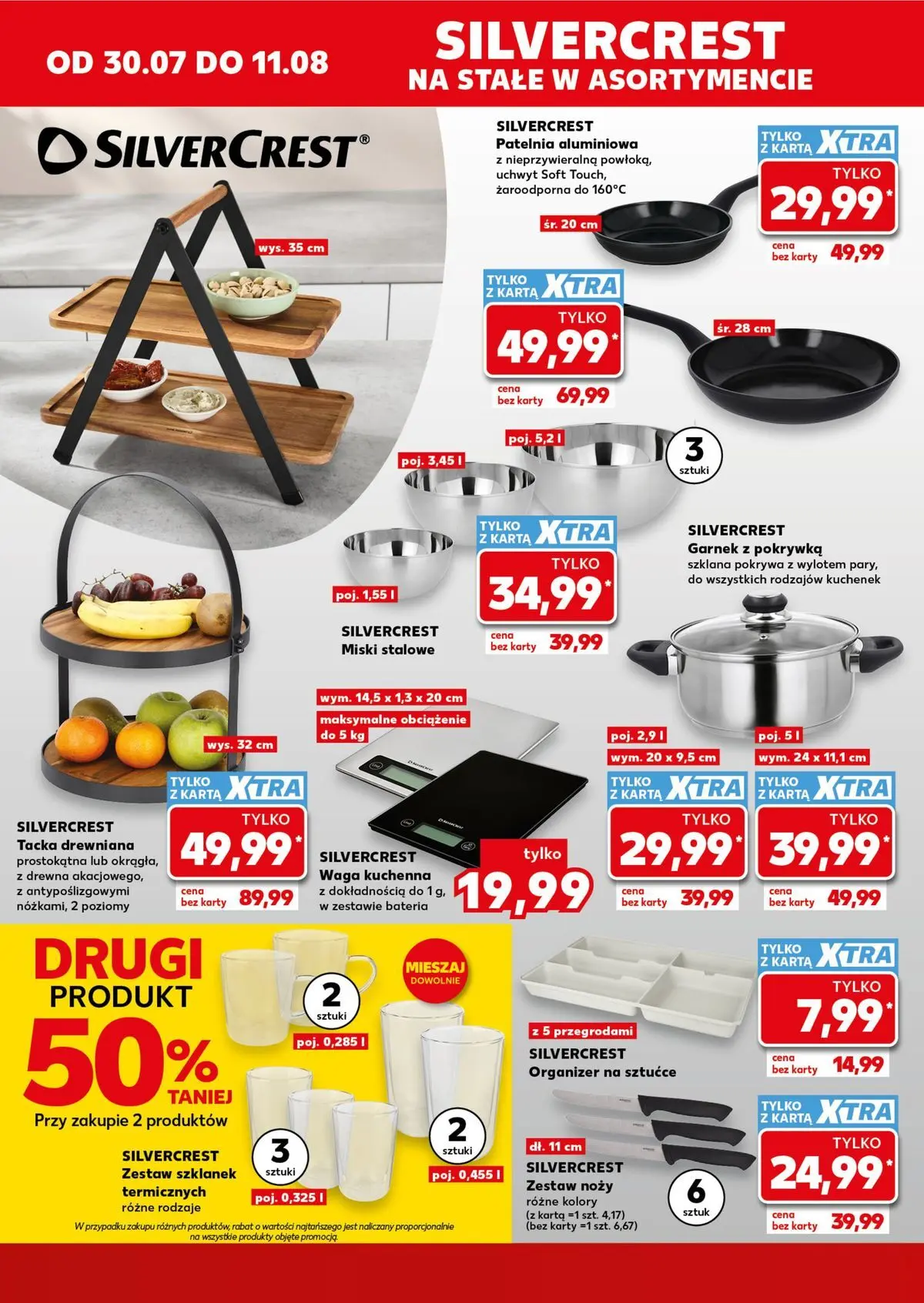 Kaufland gazetka - Złap Okazje od 30.07.2026 - od jutra PDF | Strona: 12 | Produkty: Waga, Bateria, Sztućce, Patelnia