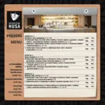Potrefen&aacute; Husa Poledn&iacute; menu &ndash; do 31.07.2026
