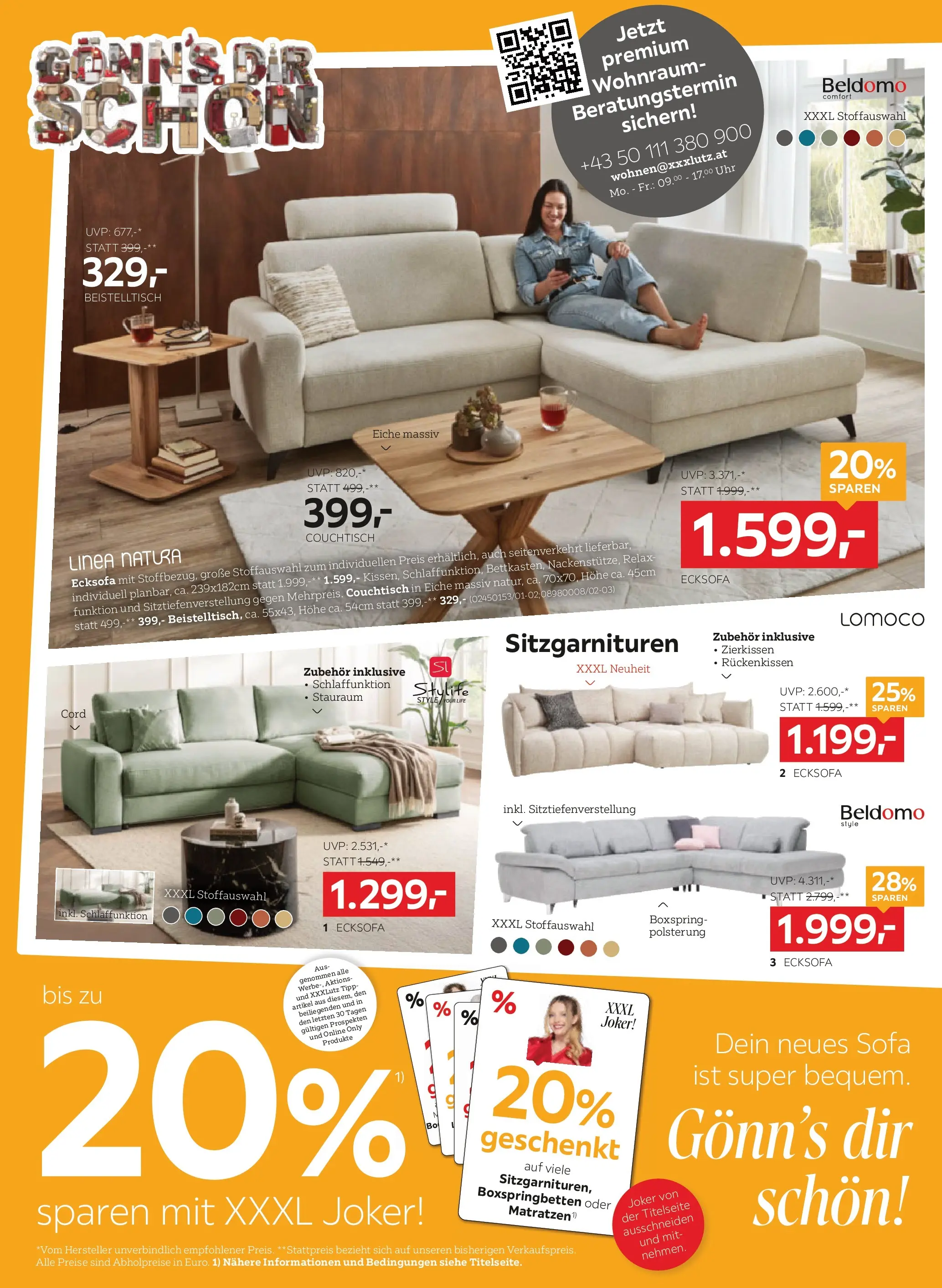 XXXLutz - BEST PREIS von 04.08.2026 - Aktuelle Angebote | Seite: 4 | Produkte: Uhr, Sofa, Couchtisch