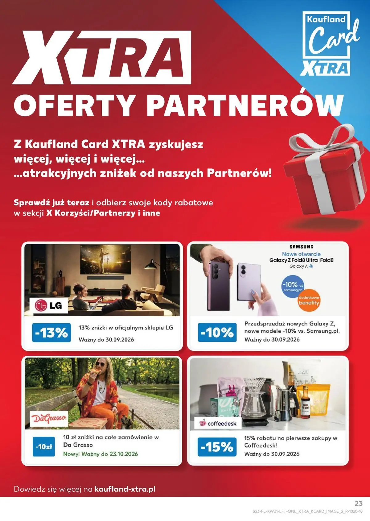 Kaufland gazetka od 30.07.2026 - od jutra PDF | Strona: 23