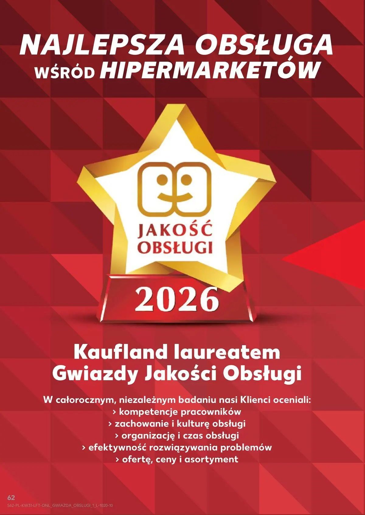Kaufland gazetka od 30.07.2026 - od jutra PDF | Strona: 62