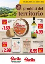 Famila Superstore PRODOTTI DEL TERRITORIO - al 09.08.2026