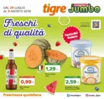 Tigre Freschi di qualita - al 09.08.2026