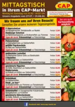 CAP-Markt Attraktive Sonderangebote f&uuml;r alle - bis 01.08.2026