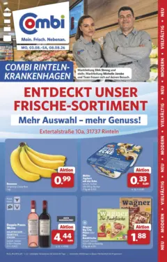 Combi Prospekt Rinteln ab 03.08.2026 gültig Combi Prospekt Rinteln ab 03.08.2026 gültig