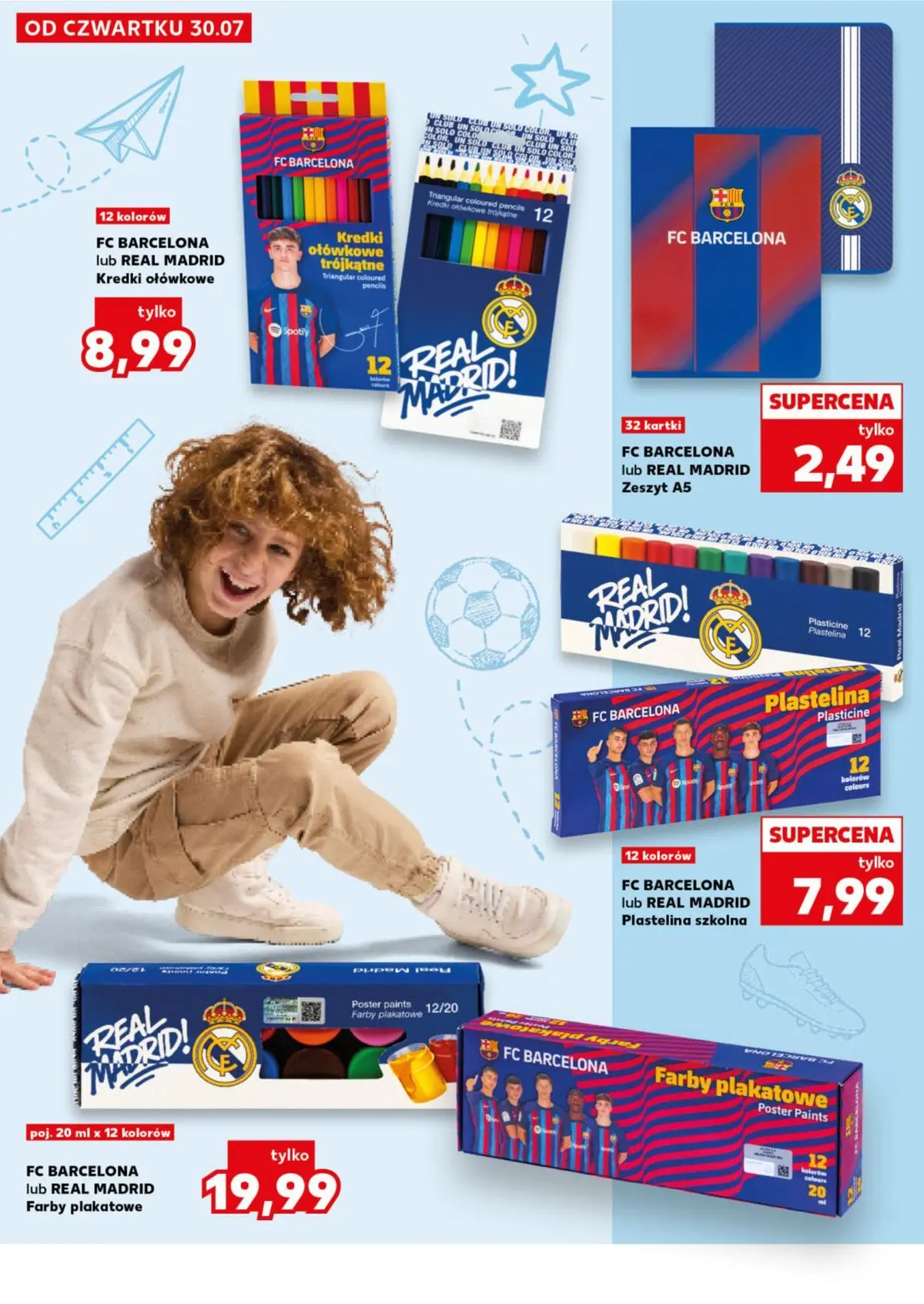 Kaufland gazetka - Wszystko do szkoły od 30.07.2026 - od jutra PDF | Strona: 14 | Produkty: Notebook, Zeszyt