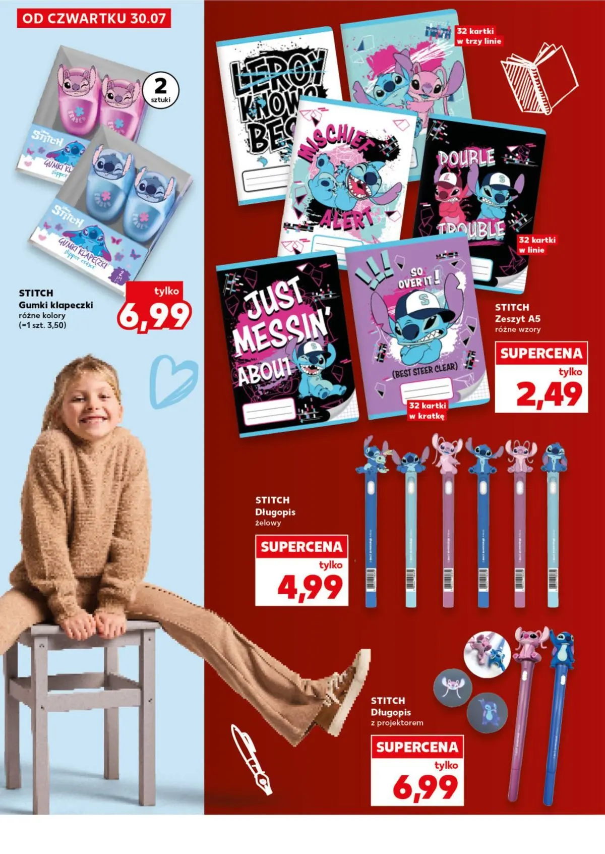 Kaufland gazetka - Wszystko do szkoły od 30.07.2026 - od jutra PDF | Strona: 18 | Produkty: Notebook, Zeszyt