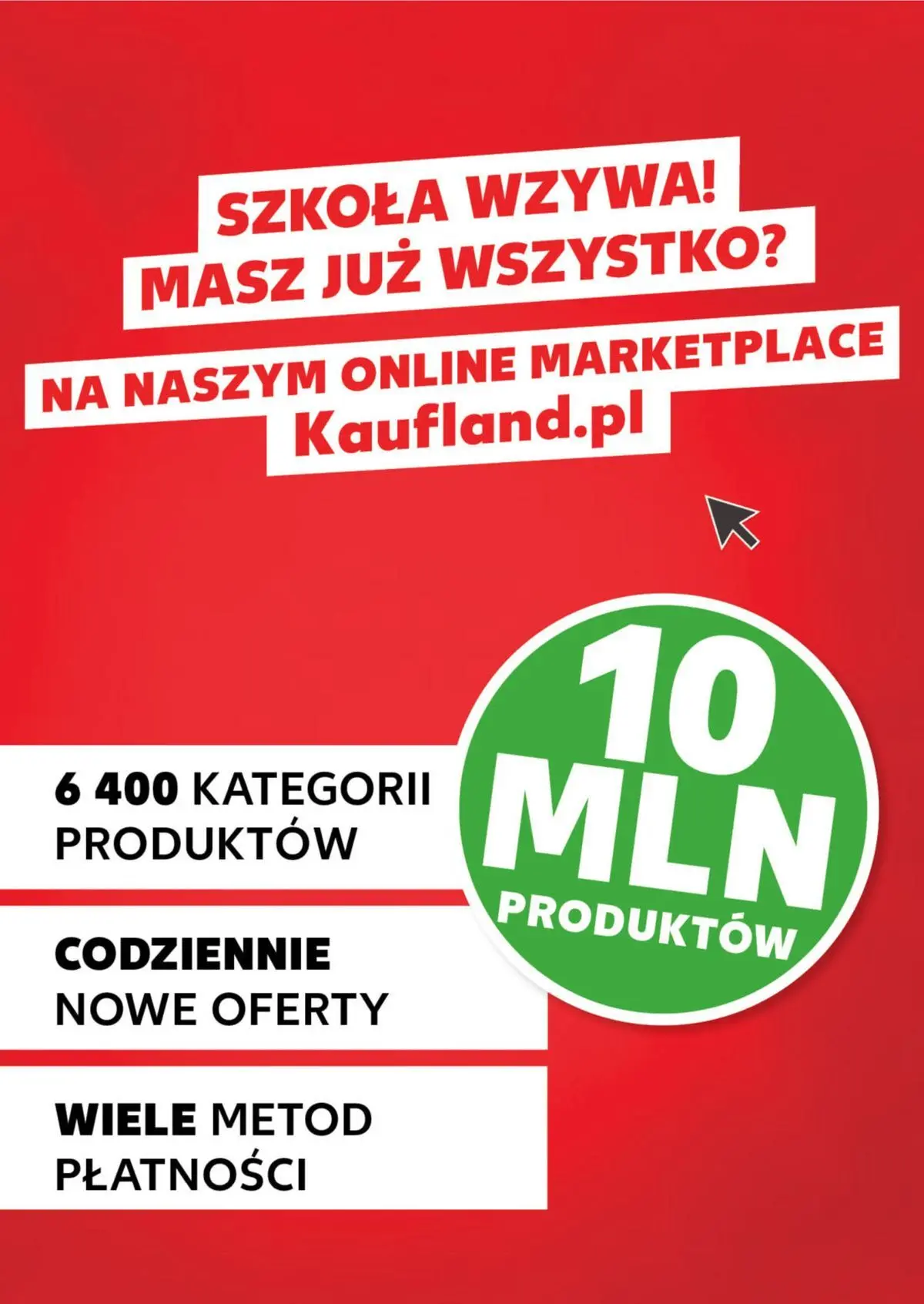 Kaufland gazetka - Wszystko do szkoły od 30.07.2026 - od jutra PDF | Strona: 28