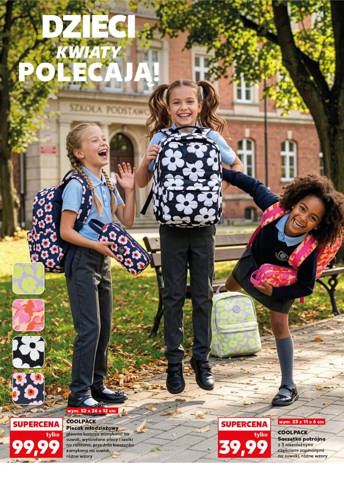 Kaufland gazetka - Wszystko do szkoły od 30.07.2026 - od jutra PDF | Strona: 32 | Produkty: Plecak, Kwiaty